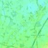 Carte topographique Langwege, altitude, relief