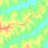 Carte topographique Mount Ulla, altitude, relief