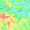 Carte topographique Hohwiller, altitude, relief
