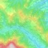 Carte topographique Angrimani, altitude, relief