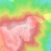 Carte topographique Τσούμα, altitude, relief