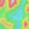 Carte topographique урочище Соленое, altitude, relief