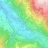 Carte topographique Planchamp, altitude, relief
