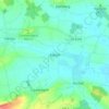 Carte topographique Kreuth, altitude, relief