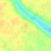 Carte topographique Savi, altitude, relief