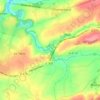Carte topographique Le Val d'Airou, altitude, relief