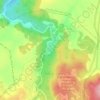 Carte topographique عين فيتال, altitude, relief