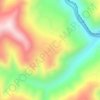 Carte topographique Price Canyon Recreation Area, altitude, relief