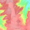 Carte topographique Les Hauts Buissons, altitude, relief