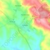 Carte topographique Баковцы, altitude, relief