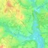 Carte topographique Kettering, altitude, relief