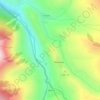 Carte topographique Собачья скала, altitude, relief