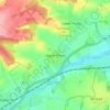Carte topographique Upper Froyle, altitude, relief