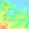 Carte topographique Thurlton Links, altitude, relief