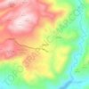 Carte topographique Dehesilla, altitude, relief