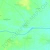 Carte topographique Hathiyana, altitude, relief