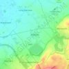 Carte topographique Wilstone, altitude, relief