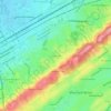 Carte topographique Forest Park, altitude, relief