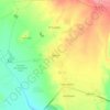 Carte topographique Marín, altitude, relief