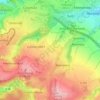 Carte topographique Boderitz, altitude, relief