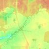 Carte topographique Терентьево, altitude, relief
