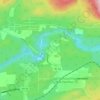 Carte topographique Hagwilget, altitude, relief