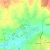 Carte topographique Saham Toney, altitude, relief