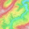 Carte topographique Chevron, altitude, relief