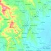 Carte topographique Alimodian, altitude, relief