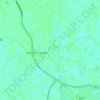 Carte topographique Holbeach Clough, altitude, relief