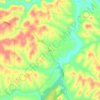 Carte topographique Ezel, altitude, relief