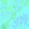 Carte topographique St John's Fen End, altitude, relief
