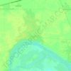 Carte topographique Boudoum, altitude, relief