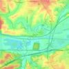 Carte topographique Pettys Hill, altitude, relief