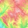 Carte topographique Can Claramunt, altitude, relief