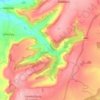 Carte topographique Lower Kilcott, altitude, relief