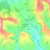 Carte topographique Melcombe Bingham, altitude, relief