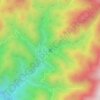Carte topographique 唐沢の滝, altitude, relief