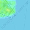 Carte topographique Quonset Point, altitude, relief