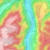 Carte topographique Heisser Stein, altitude, relief