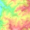 Carte topographique Poisson-Moulin, altitude, relief