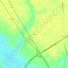 Carte topographique Alcolu, altitude, relief