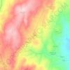 Carte topographique Golfar, altitude, relief