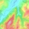 Carte topographique бугор Поповича, altitude, relief