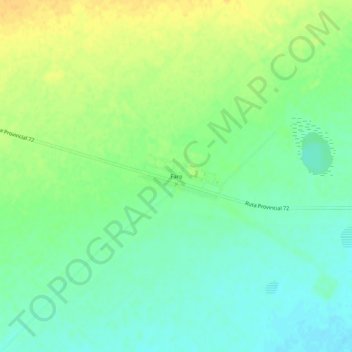 Carte topographique Faro, altitude, relief