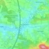 Carte topographique Haisterhofen, altitude, relief
