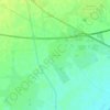 Carte topographique Радиново, altitude, relief