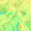 Carte topographique White Plains, altitude, relief
