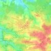 Carte topographique Les Tabernottes, altitude, relief