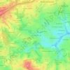 Carte topographique Morningside, altitude, relief